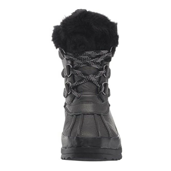 NEW Sperry Maritime Black Leather Winter Snow Boots 7 - Picture 7 of 7